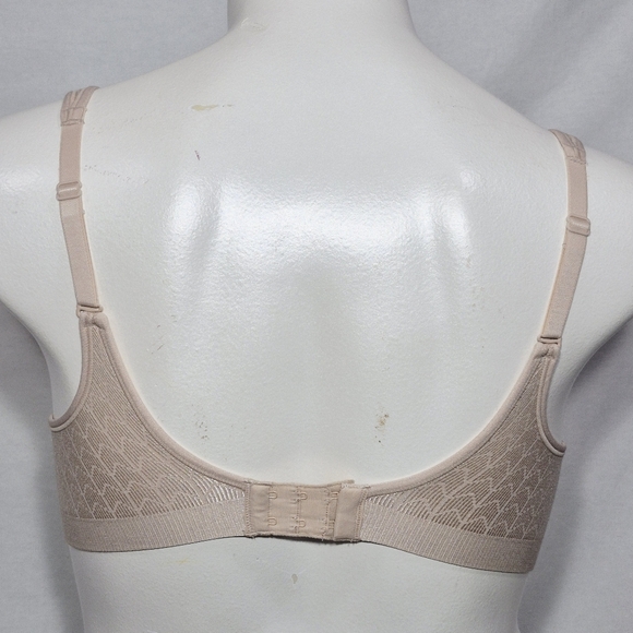 36C Bali 3463 Comfort Revolution Wire Free Bra Beige - Picture 3 of 4
